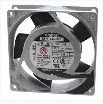 

The original OMRON R87F-A1A93HP 100V 13/11W 92*92*25MM single-phase 9 cm fan