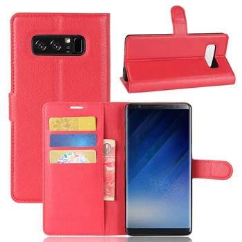 

10pcs Litchi Pattern Wallet Leather Cover For Samsung Galaxy M30 M20 A90 A70 A60 A50 A40 A20E A10E A8S A6S Flip Card Slot Case