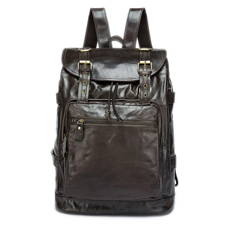 Italiaanse Klassieke Designer Zakenreis 100% Real Lederen Rugzak Mannelijke Preppy Stijl Tiener School Rugzak Casual Tassen Italiaanse Klassieke Designer Zakenreis 100% Real Lederen Rugzak Mannelijke Preppy Stijl Tiener School Rugzak Casual Tassen
