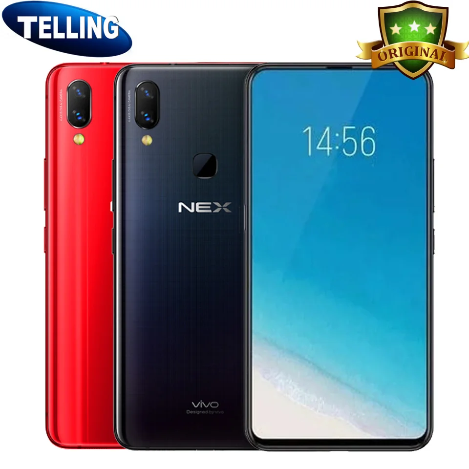 Vivo authorized Nex мобильный телефон Snapdragon 710/845 Восьмиядерный 6 59 &quotAMOLED авто повышенная