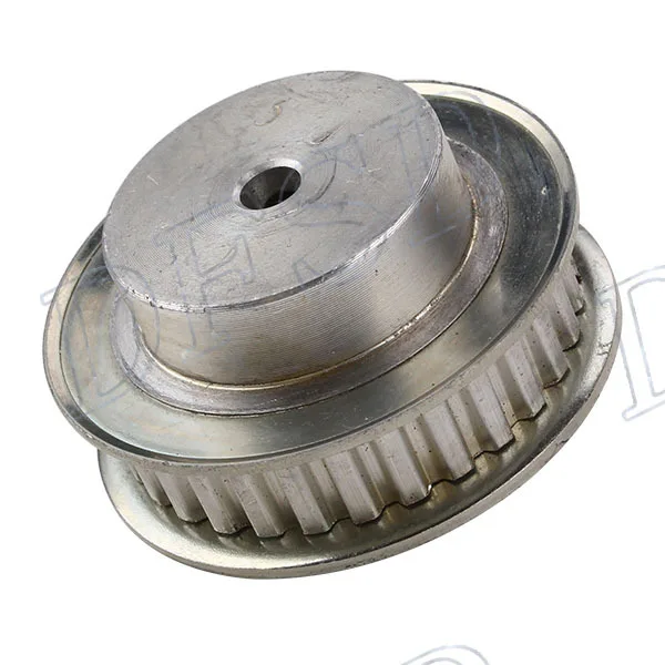 Aluminum Timing Belt Pulley 30 Teeth 6mm Bore Stepper Motor for Office