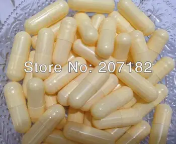 

(10,000pcs/pack) Size 00# Full Milk Yellow Color Gelatin Capsule, Empty Capsule---Separated & Joined Available