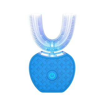 

4 Colors Automatic Toothbrush USB Rechargeable Intelligent Ultrasonic Silicon Toothbrush U Type Timer