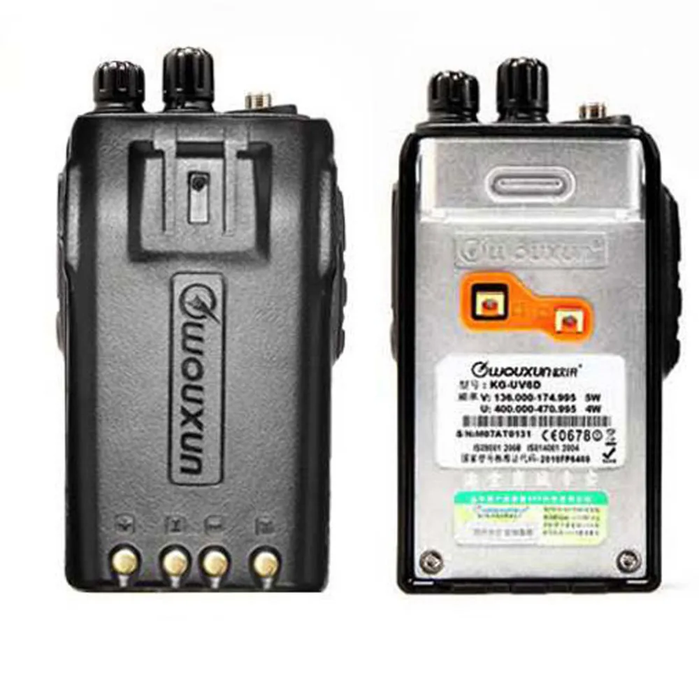 Новое оригинальное двухдиапазонное радио Wouxun KG UV6D VHFUHF профессиональное FM