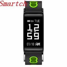 Smartch Новинка года HM68 Smart Band артериального давления монитор сердечного ритма Фитнес трекер Браслет Смарт часы водонепроницаемые IP68 Спорт