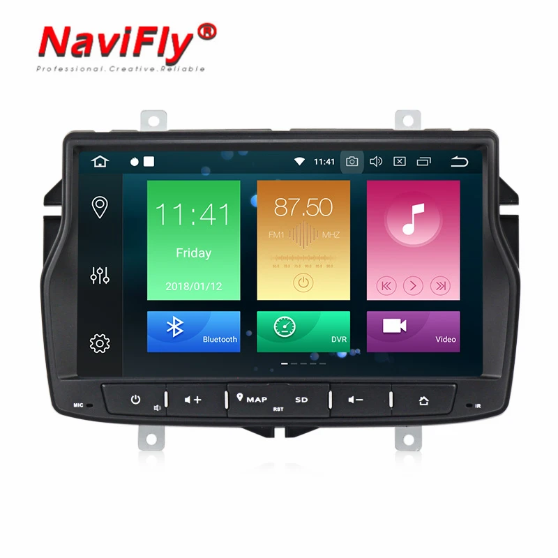 

car multimedia player for Lada Vesta Android 8.0 octa core 4GB RAM 32GB ROM autoradio gps navigation head unit stereo no dvd