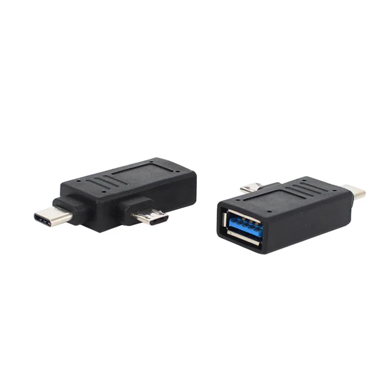 USB кабель 3,1 2 type-C штекер Micro USB Женский OTG адаптер Тип C для Letv Xiaomi Android телефоны SD998