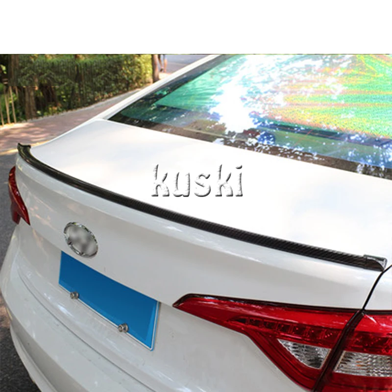 Автомобильный задний спойлер из углеродного волокна для Kia Rio K2 Ceed Soul Cerato Sorento Sportag