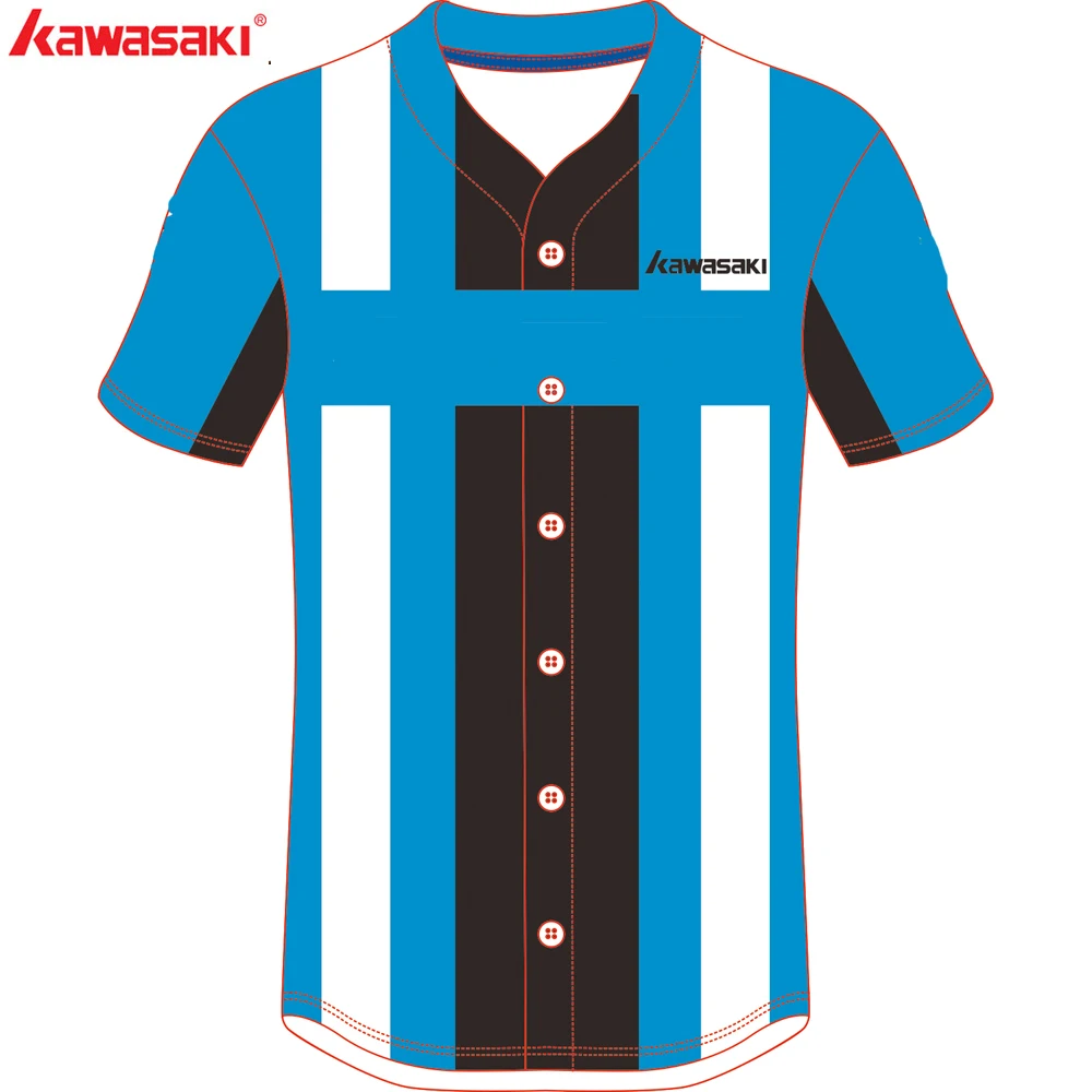 Кавасаки бренд костюм болельщика мужские и женские полосатые бейсбольные Джерси Топ полиэстер Софтбол игра рубашка майки высокого качества