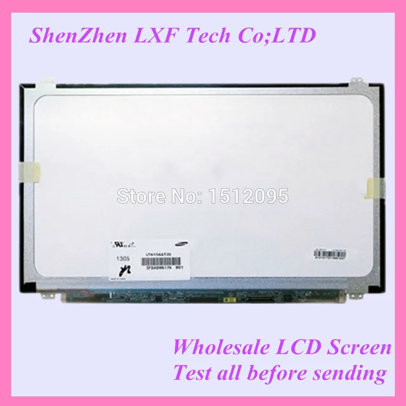 

15.6" Slim WXGA HD 1366x768 LED LCD Screen 30 Pin eDP LTN156AT39-H01 LTN156AT39 B156XTN04.0 B156XTN07.1 NT156WHM-N41 N31