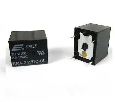 

DHL/EMS 200 PCS SRA-12VDC-CL DC 12V Coil 20A PCB General Purpose Relay 5 Pin SPDT j33