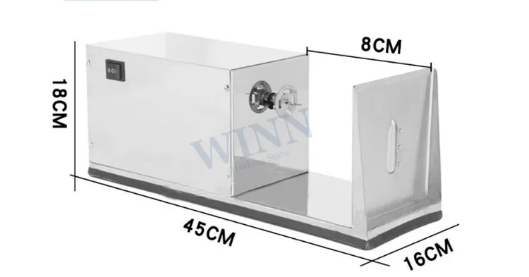 Электрическая картофелерезка Нержавеющая сталь спираль Картофелечистка повернуть твист приспособление для резки резчик картофеля