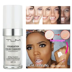 Amazing 30ML Color Changing Liquid Foundation Makeup Base Nude Face Cover Concealer Skin Tone Foundation Oil-control Brighten Amazing 30ML Color Changing Liquid Foundation Makeup Base Nude Face Cover Concealer Skin Tone Foundation Oil-control Brighten