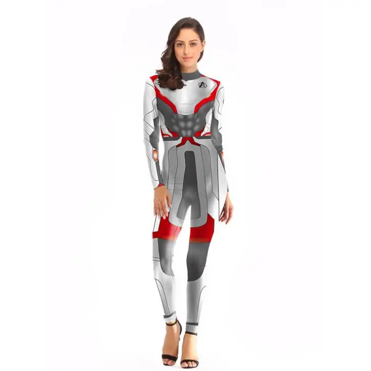 New Hot Avengers: Endgame Quantum Realm UNISEX Short sleeve woman jumpsuits Sweater Cosplay Fashion Halloween Costume