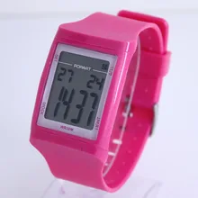 Высококачественные женские цифровые спортивные наручные часы водонепроницаемые наручные часы женские мужские наручные часы для мальчиков и девочек часы Alike