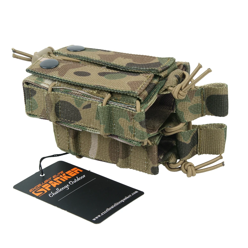 Отличный Элитный бизань EDC Открытый тактический двойной M4 подсумок Molle Пряжка охотничий военный зажим аксессуар