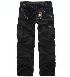 Fatigue Tactical Solid Military Army Combat Cargo Pants Trousers Casual ...