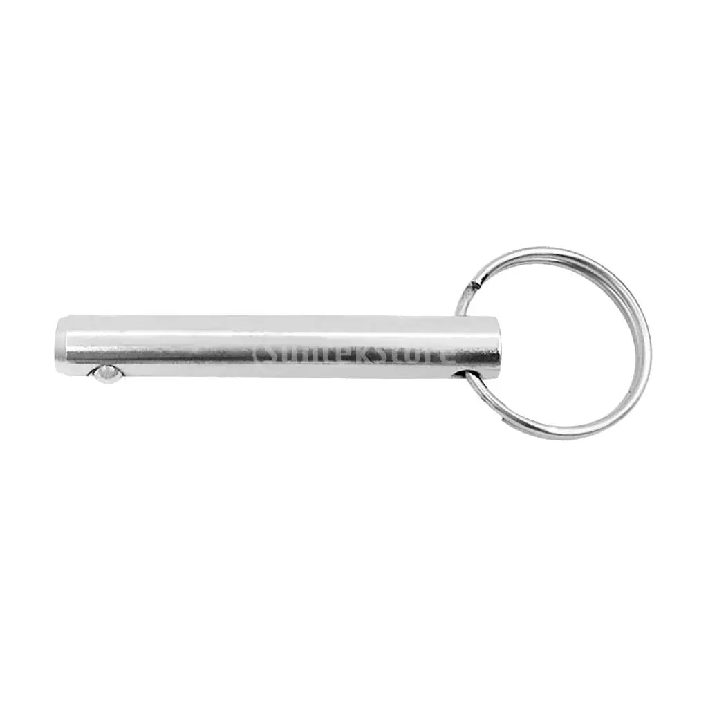 10mm Diameter Quick Release Pull Ring Detent Pin Multipurpose 70mm Long