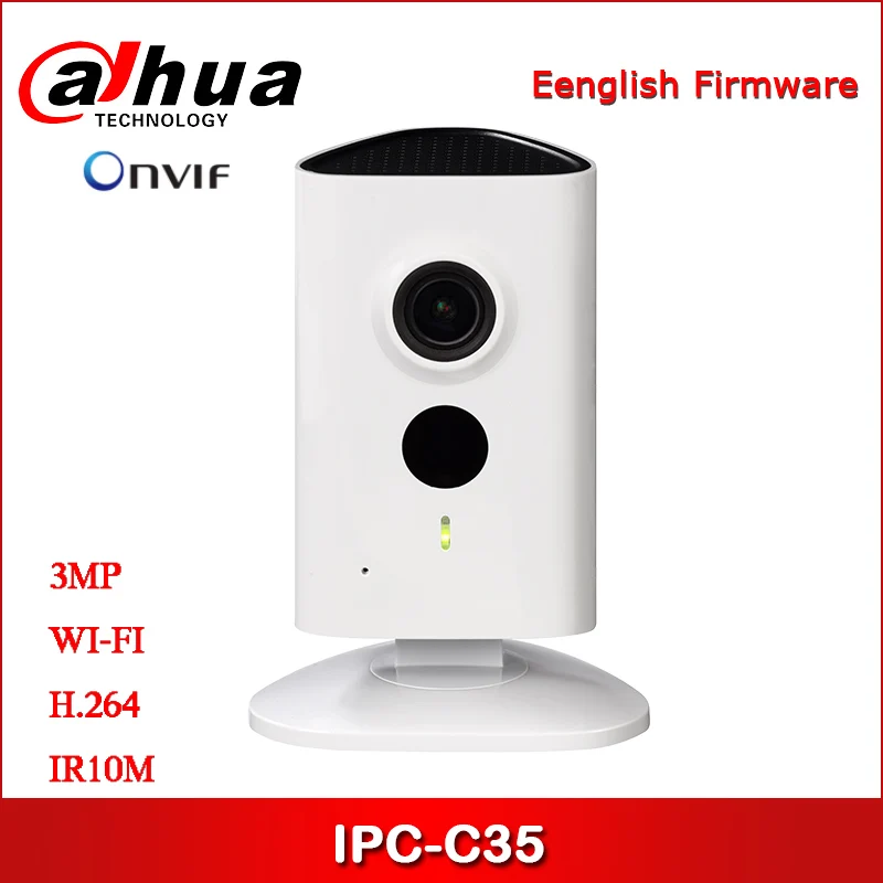 Dahua ip-камера 3MP IPC-C35 камера безопасности IR C Серия сетевая камера Wi-Fi