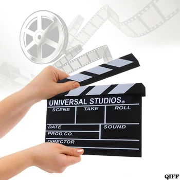 

Drop Ship&Wholesale Film Director's Clapper Board HOLLYWOOD Movie Scene Clapboard Photography Props APR28