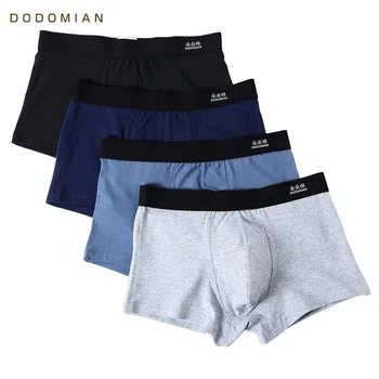

New Brand Pouch Men's Boxer shorts Comfortable Men's Underwear Boxers 4pcs/lot Male Underwear cueca
