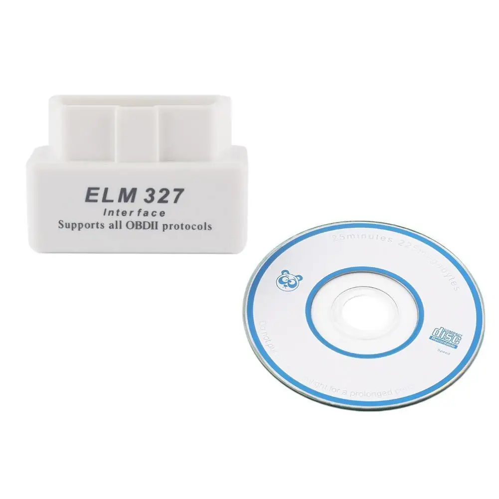 Топ белые супер мини ELM327 Bluetooth OBD2 автомобильный диагностический инструмент