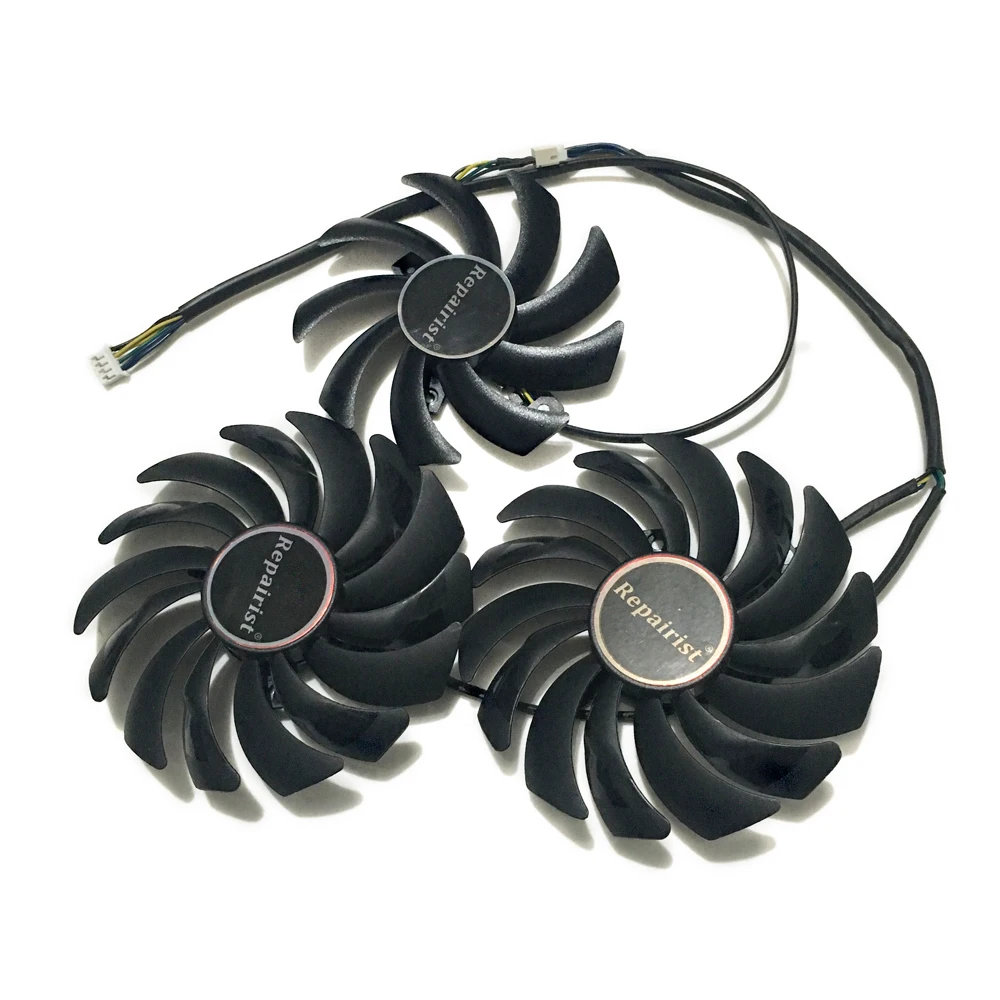 GeForce GTX 1080 Ti LIGHTNING Z GPU VGA охлаждающий вентилятор охлаждения для видеокарт MSI GTX1080Ti в