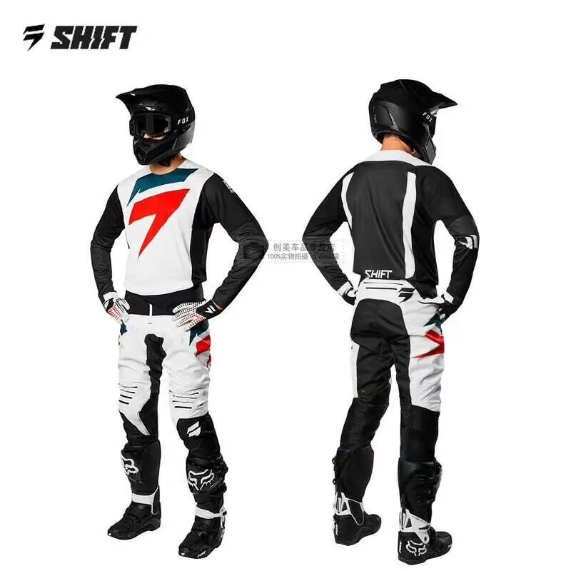 

2019 TOP Motocross Racing suits 5 Colors Motorcycle MX DH MTB riding Jersey and Pants combination Sets S-XXL