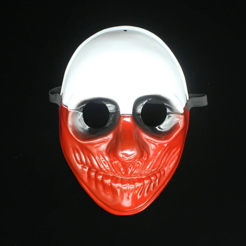 Payday 2 маски Даллас маска/Волк/цепи/Hoxton Косплей Хэллоуин Ужасы Клоун Маска payday masqueradeCarnaval костюм мужчины