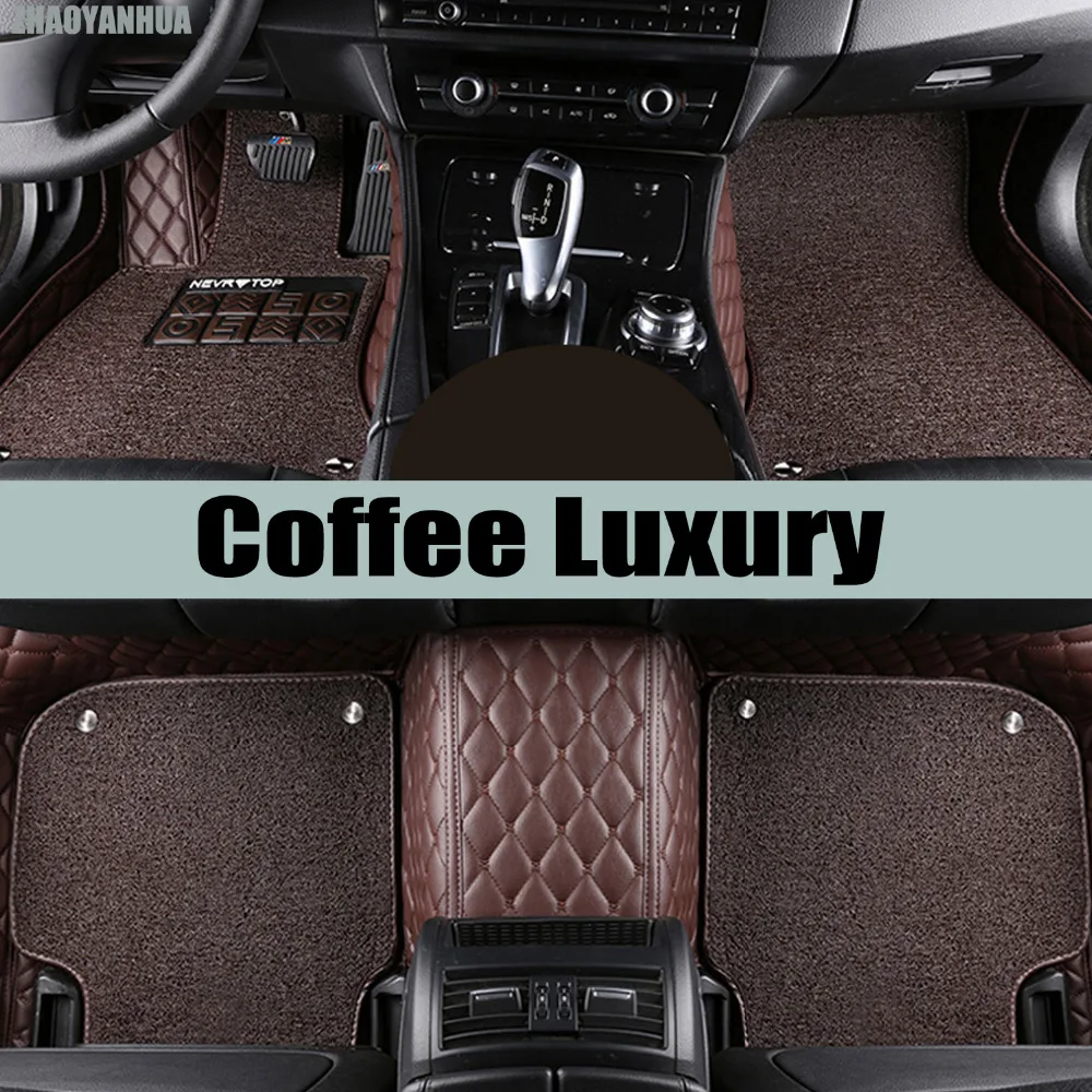 ZHAOYANHUA Car floor mats for Audi A3 S3 foot case heavy duty all