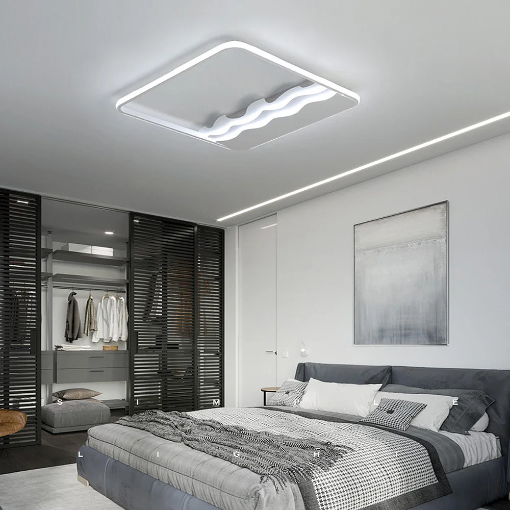 Светодиодные потолочные лампы, креативная спальня, гостиная, кабинет, домашний светодиодный потолочный светильник, освещение в помещении