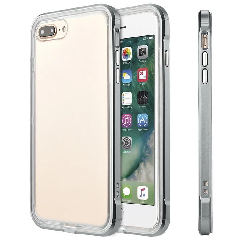 Чехол-накладка для мобильного телефона чехол для iphone 8 Plus 5,5 дюймов противоударный тонкий прозрачный защитный чехол прочный хорошее качество