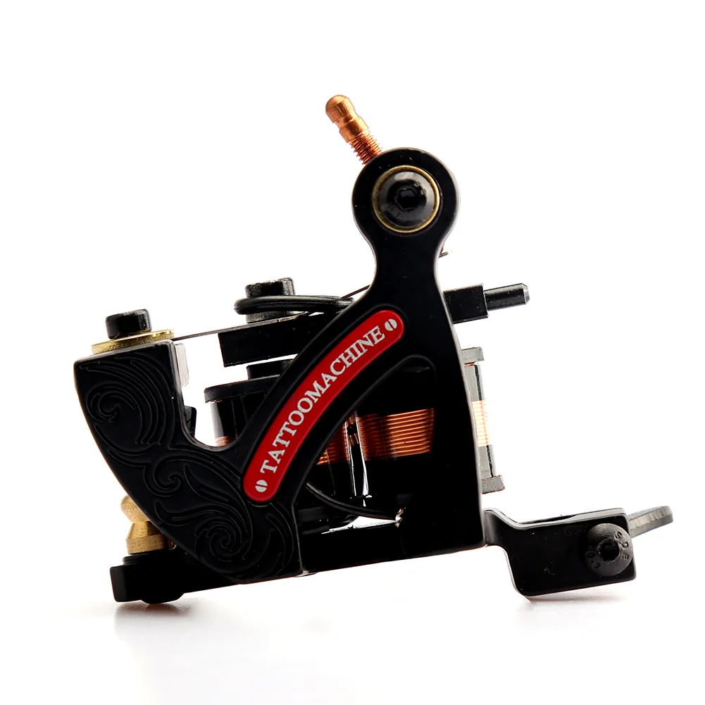 2018 Coil Tattoo Machine 10 Wraps Coil Professional Steel Tattoo