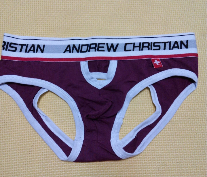 Wholesale selling 10pcs Andrew Christian underwear, male back opening