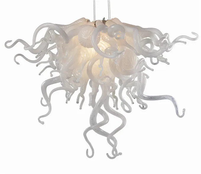 Samll Cheap Crystal Lights Hand Blown Art Glass Chandelier LED Lamps for Living Room Bedroom Office Restaurant | Лампы и освещение