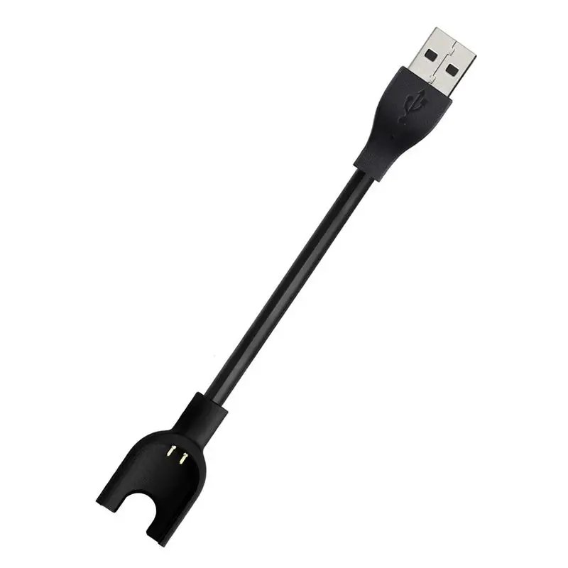 Black Usb-зарядная док-станция для передачи данных 0,14 м, зарядное устройство для Xiaomi mi, 3 заряжатель usb браслета для mi Band 3 для mi bracelet#8 - Цвет: Black