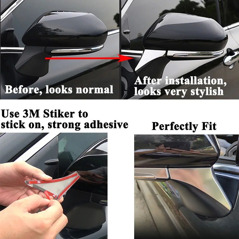 1 set SEEYULE Styling Car Outside Rear View Rearview Mirror Shell Decoration Cover Sticker Car Accessories for Toyota Camry 2018 1 set SEEYULE Styling Car Outside Rear View Rearview Mirror Shell Decoration Cover Sticker Car Accessories for Toyota Camry 2018