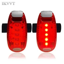 3 мигающих режима эластичный волшебный Зажим для ремня аварийный свет CR2032 батарея Водонепроницаемая аварийная лампа наружная палатка предупреждающая лампа