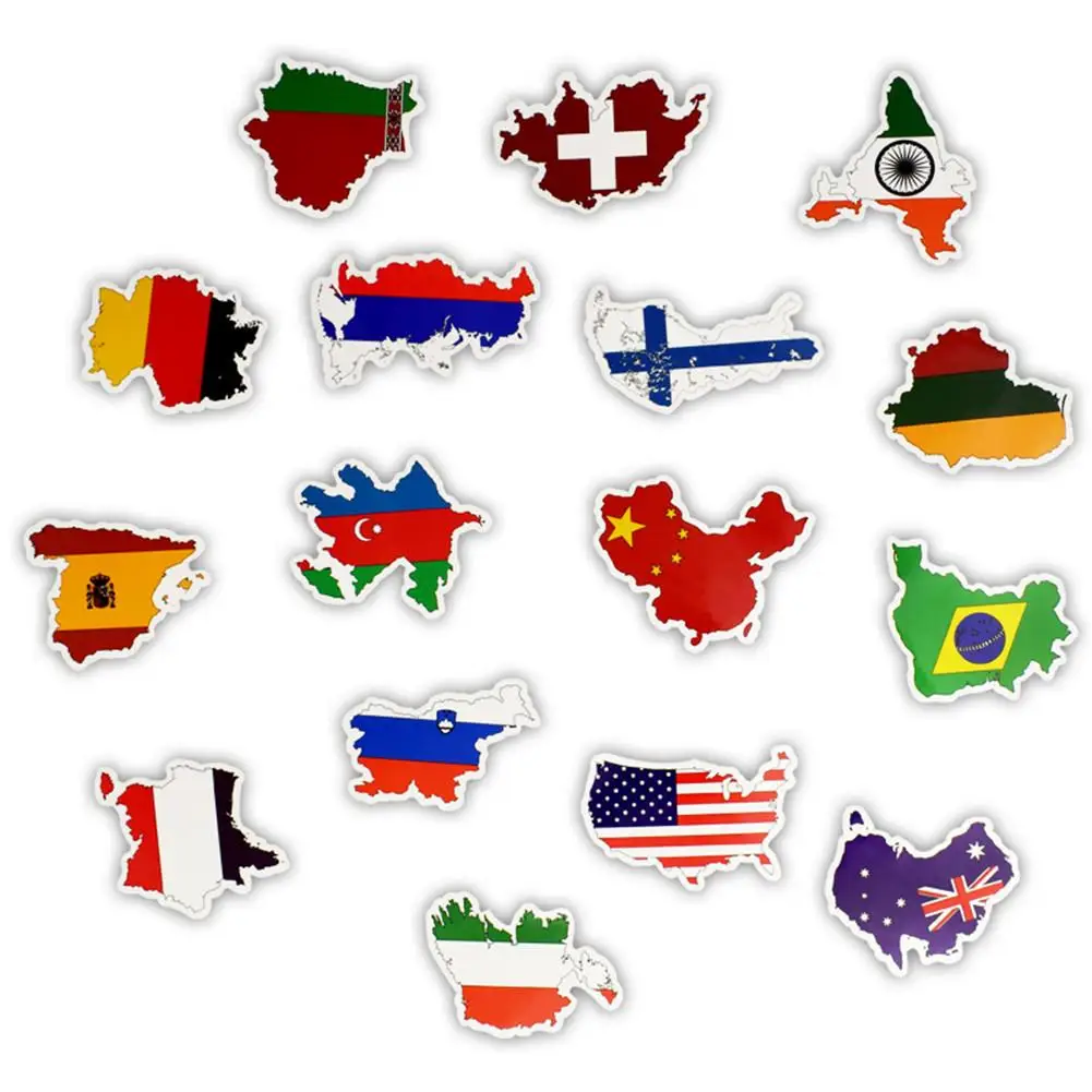 50 Pcs National Flags Stickers Toys For Children Countries Map Travel Sticker To DIY Scrapbooking Suitcase Laptop Car Decor 50 Pcs National Flags Stickers Toys For Children Countries Map Travel Sticker To DIY Scrapbooking Suitcase Laptop Car Decor