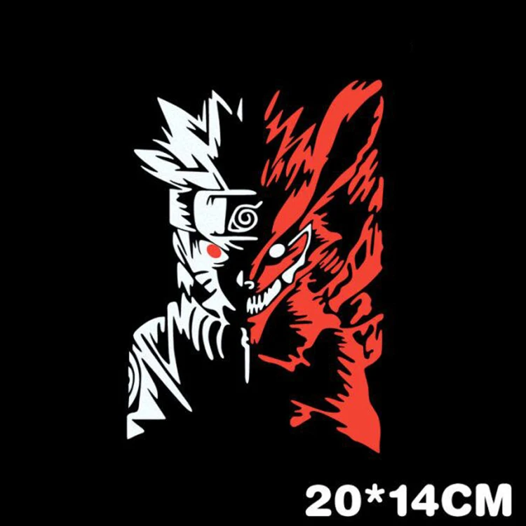 NAROTO Nine Tailed Fox Cartoon Car Decals And Styling