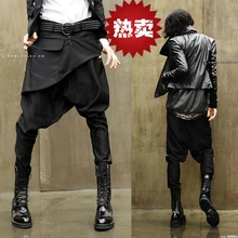 Весна Осень тренировочные брюки-карандаши мужские повседневные танцевальные дамские шаровары черные мужские узкие брюки