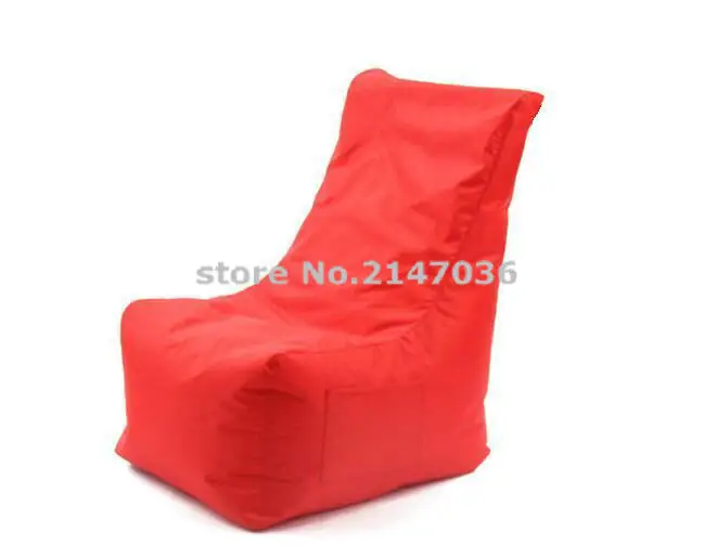 Красный мешок фасоли крышка L назад поддержки формы водонепроницаемый погремушка стул