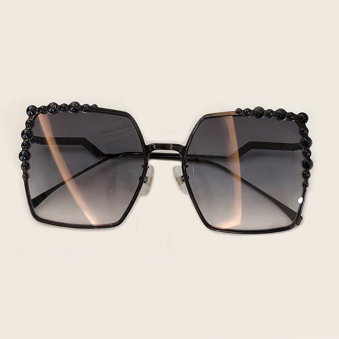 2 2019 Oculos no Designer Box no Qualität Hohe 1 De Marke Luxus Feminino Mode 3 4 No Mit Legierung Quadrat 5 Sonnenbrille Sol Frauen no Rahmen no Brillen 8Ixqwx7F1