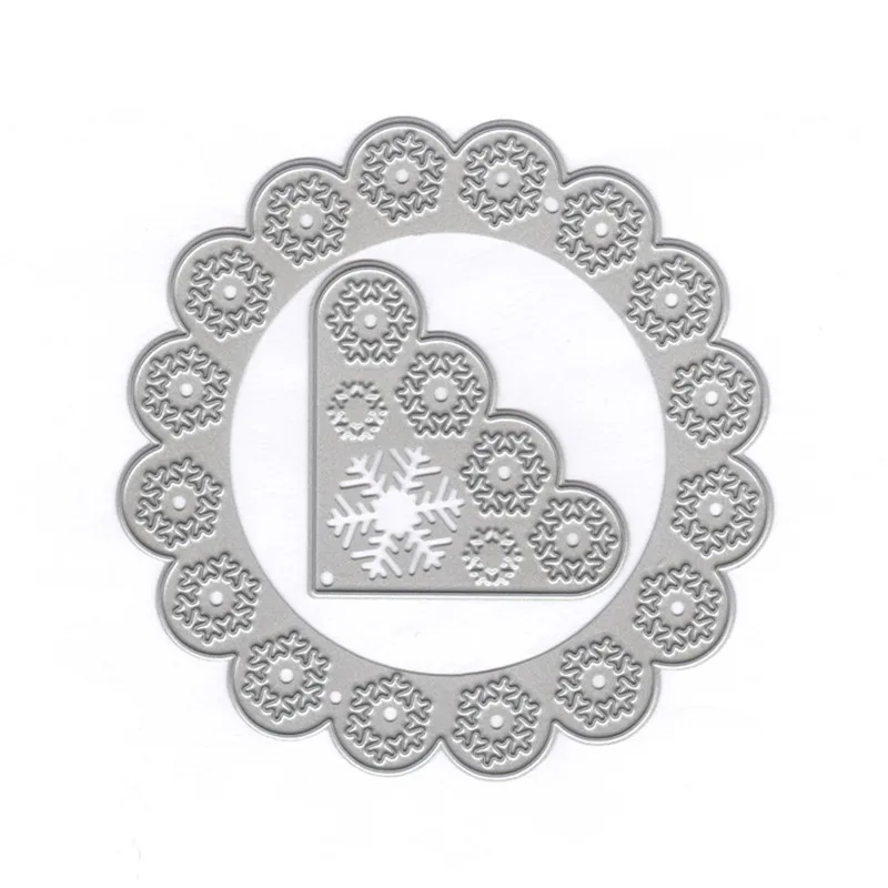 

YaMinSanNiO Dembossing Snowflakes Dies Cutting Dies 2019 for Card Making Scrapbooking Album Decor Paper Craft Stencil Metal Dies