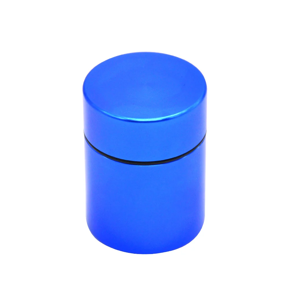 HORNET Премиум авиационный алюминиевый герметичный контейнер 1,3 дюймов Многофункциональный Вакуумный Герметичный портативный контейнер для хранения - Цвет: Blue