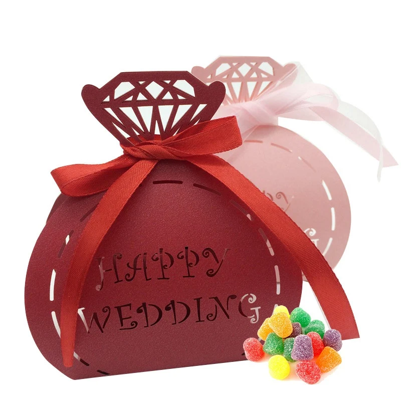 Candy Boxes for Festival Event Party Supplies Wedding Favor Gift Boxes Packaging Candy Cookie