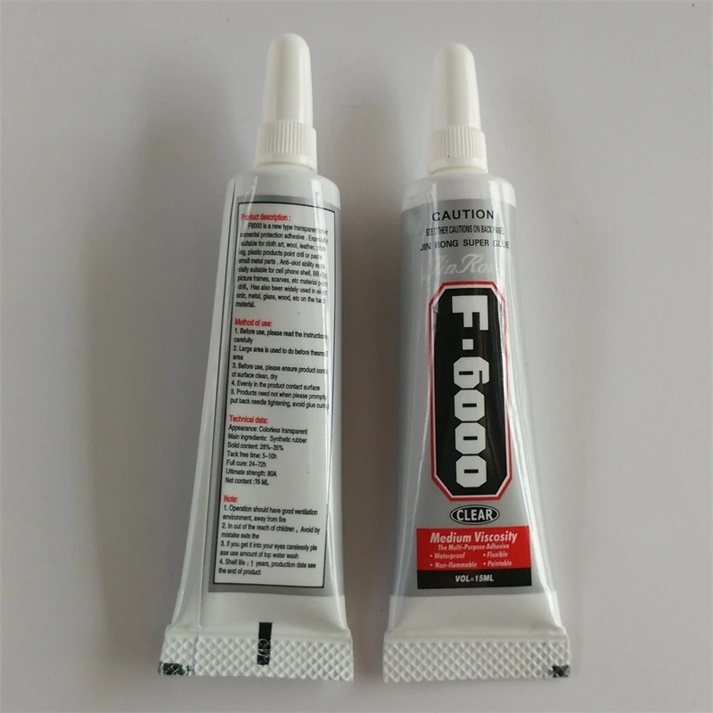 50Pcs/Lot 15ml F6000 Glue For Cell Phone Adhesive Epoxy Resin Diy