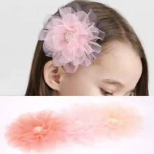 Aikelina Children Hair Ornaments Large Flowers Hairpin Little Girl Hair Card Girl baby Cute princess Fashion Headwear Jewelry