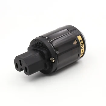 

2pcs C-004 Rhodium palted IEC power plug for DIY audio power wire