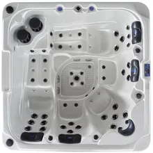 103 горячая ванна-джакузи, 2 лежака и светодиодный с 7 видов цветов